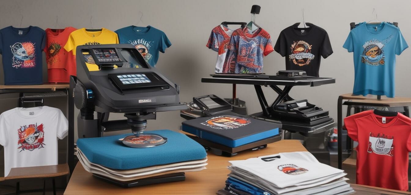 Creating Custom Merchandise Using Heat Press Machines