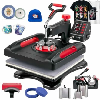 VEVOR Heat Press Machine 8 in 1 Combo