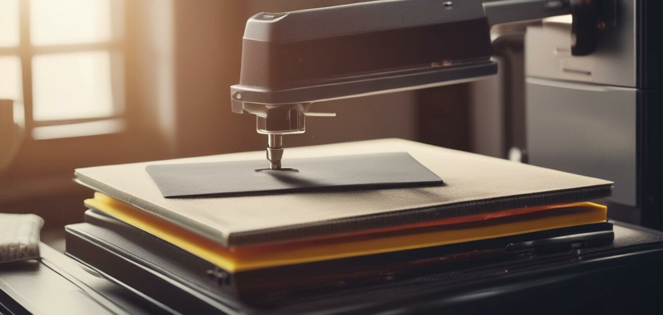 Cleaning a heat press machine