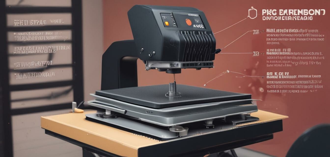 Visual guide to heat press safety